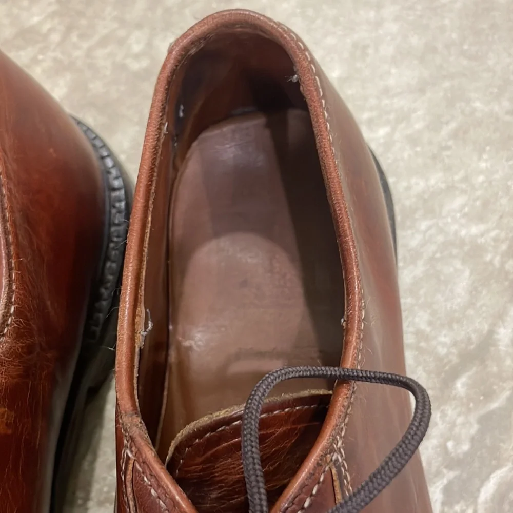 Allen Edmonds Mens Black Hills 2995 Brown Plain Toe Oxford  display picture 3